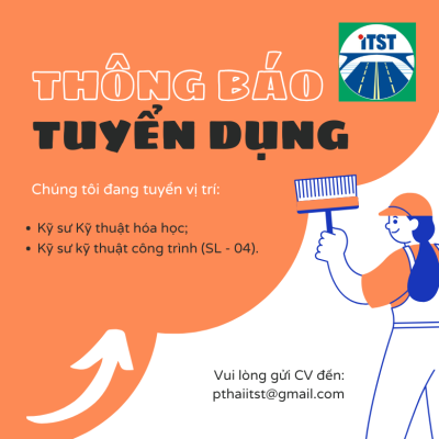 Thông báo Tuyển dụng Nhân viên Kỹ thuật tại Viện Khoa học và Công nghệ GTVT