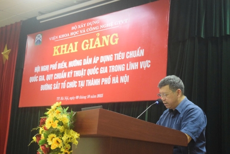 Hội nghị phổ biến, hướng dẫn áp dụng tiêu chuẩn, quy chuẩn kỹ thuật quốc gia trong lĩnh vực đường sắt