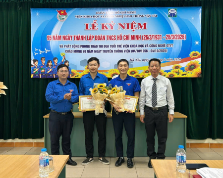 Lễ kỷ niệm 95 năm Ngày thành lập Đoàn TNCS Hồ Chí Minh và phát động phong trào thi đua tuổi trẻ Viện KH&CN GTVT năm 2026